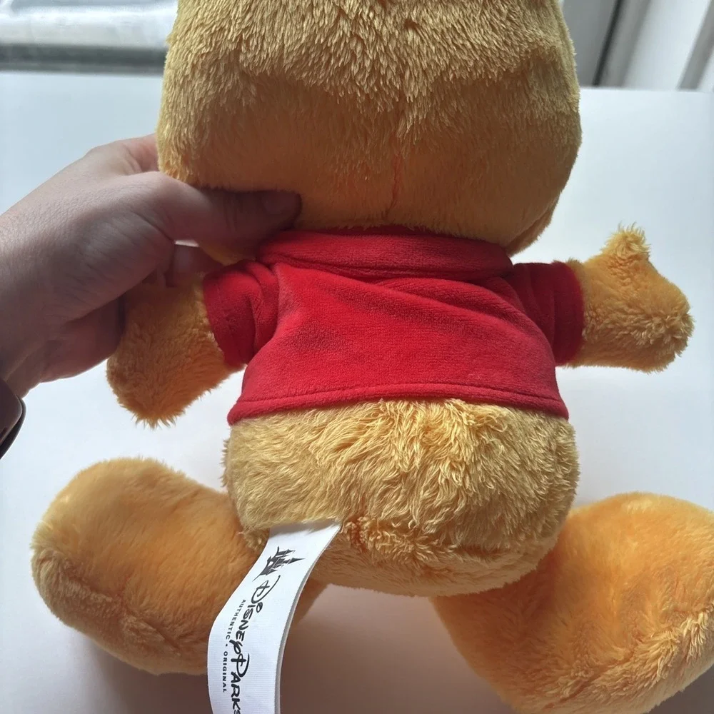 Walt Disney Parks Winnie The Pooh Bear Baby Plush Stuffed Animal Big Head 12